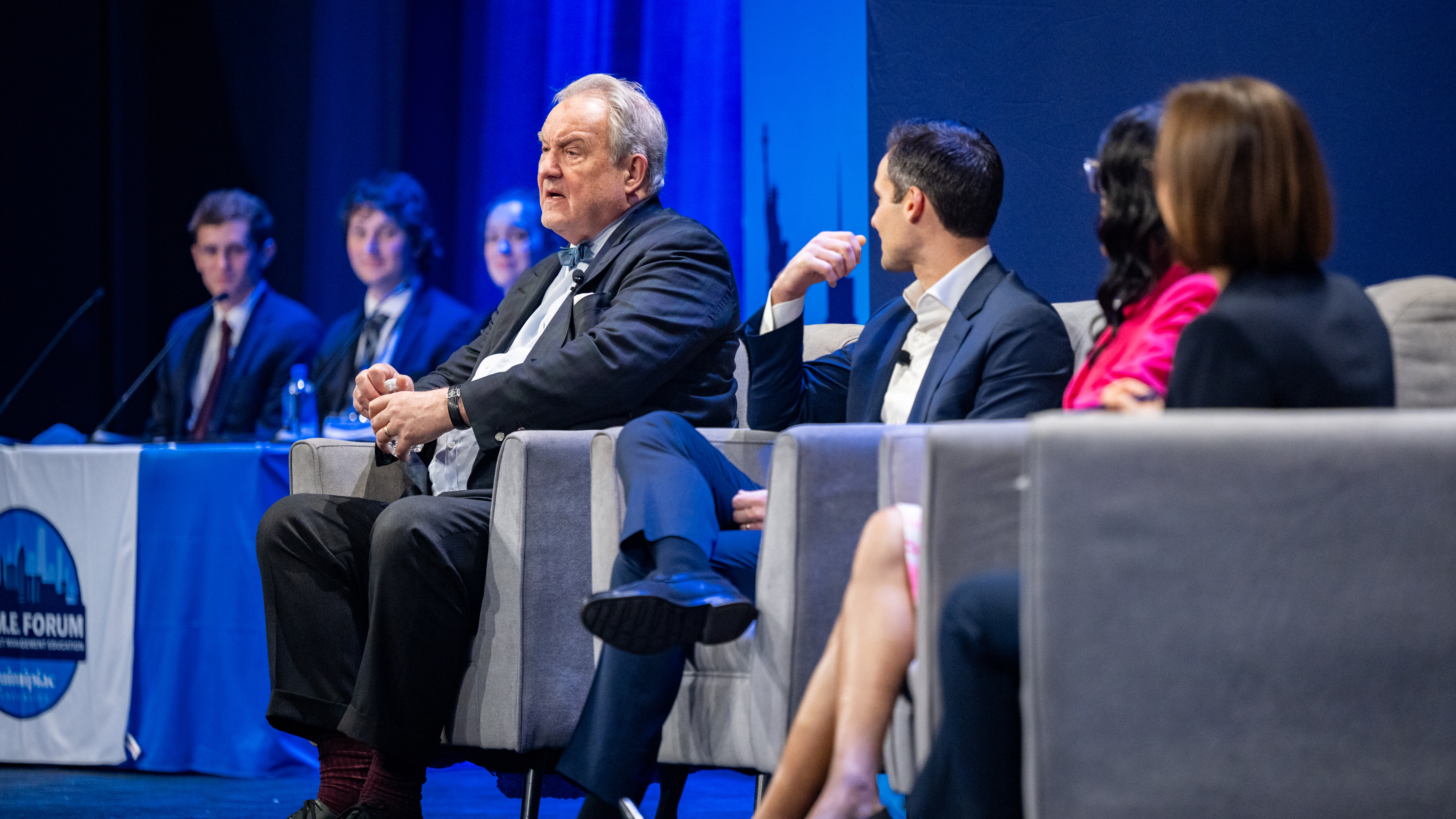 Seated panel at 15th annual GAME Forum in New York