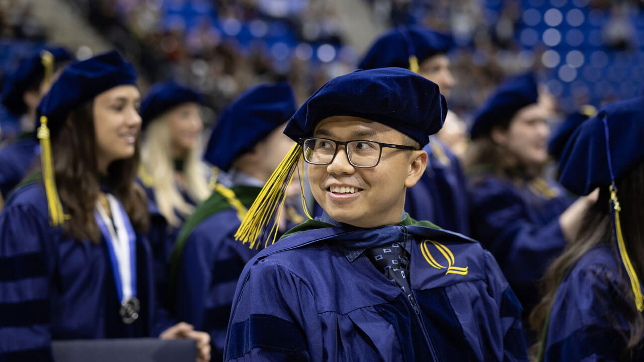 Class of 2026 School of Medicine graduate smiling