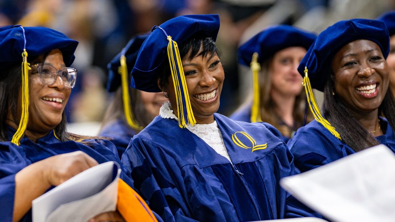 Graduates enjoy commencement among peers