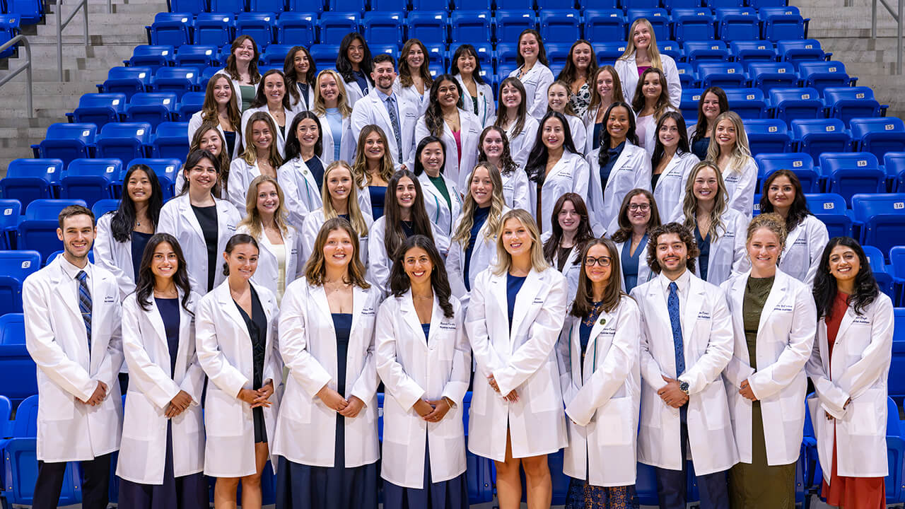 Group photo of the PA class of 2026