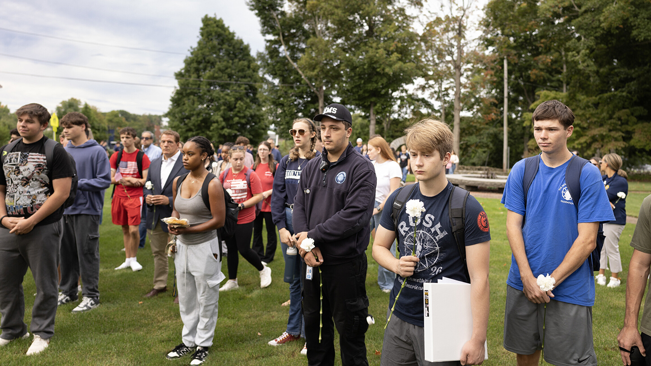 University community gathered in honor of 9/11 victims